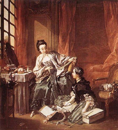 Francois Boucher The Milliner